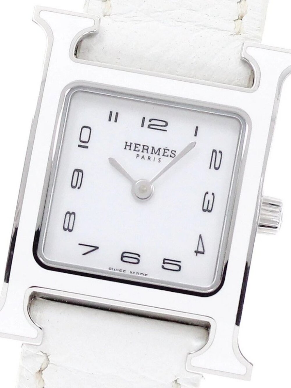 HERMES H watch HH1.220 white Dial Quartz Ladies Watch_947320